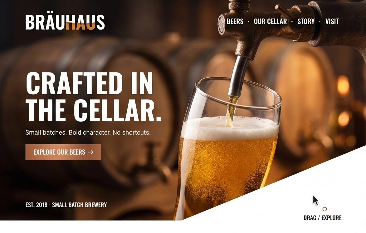 Sitio web Brauhaus 2022