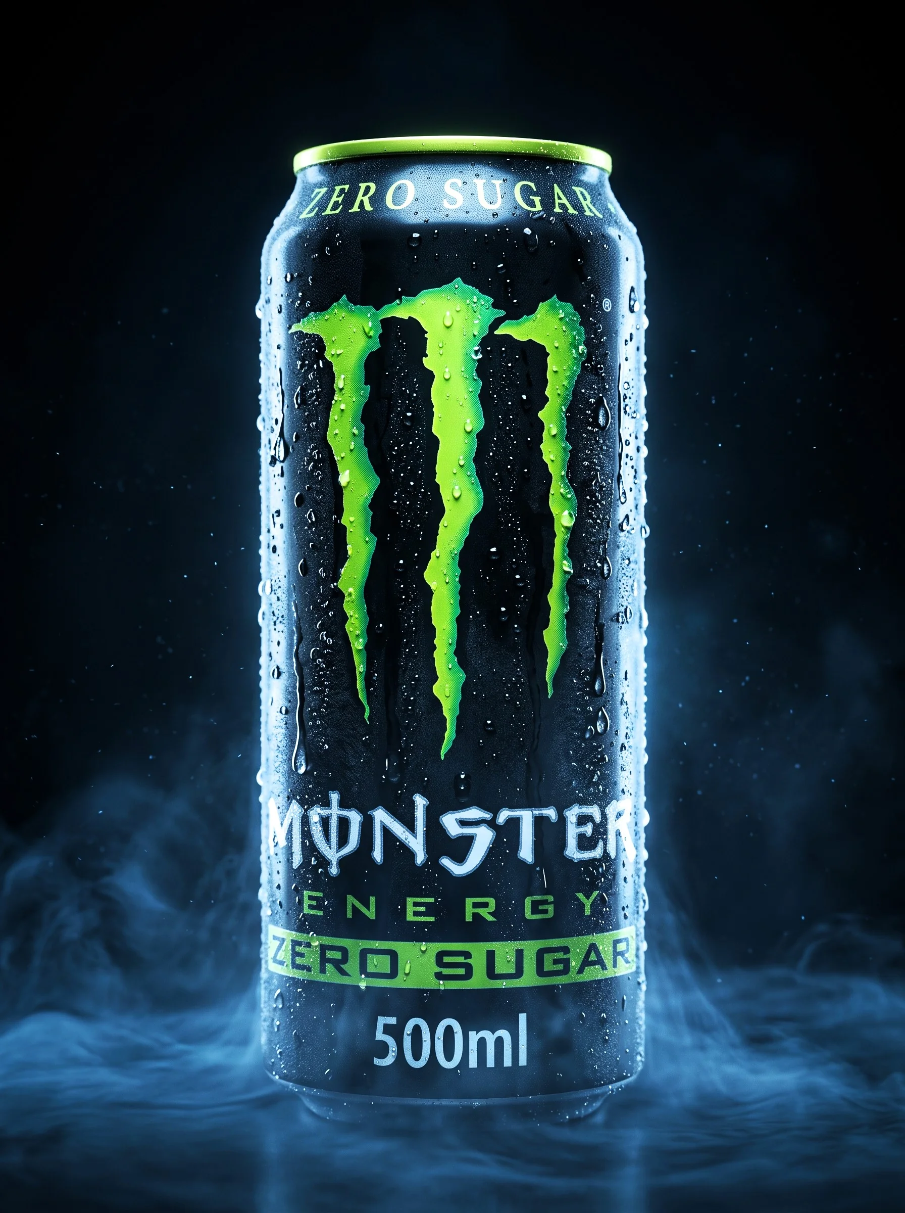 Anuncio de Monster Energy - diseño publicitario