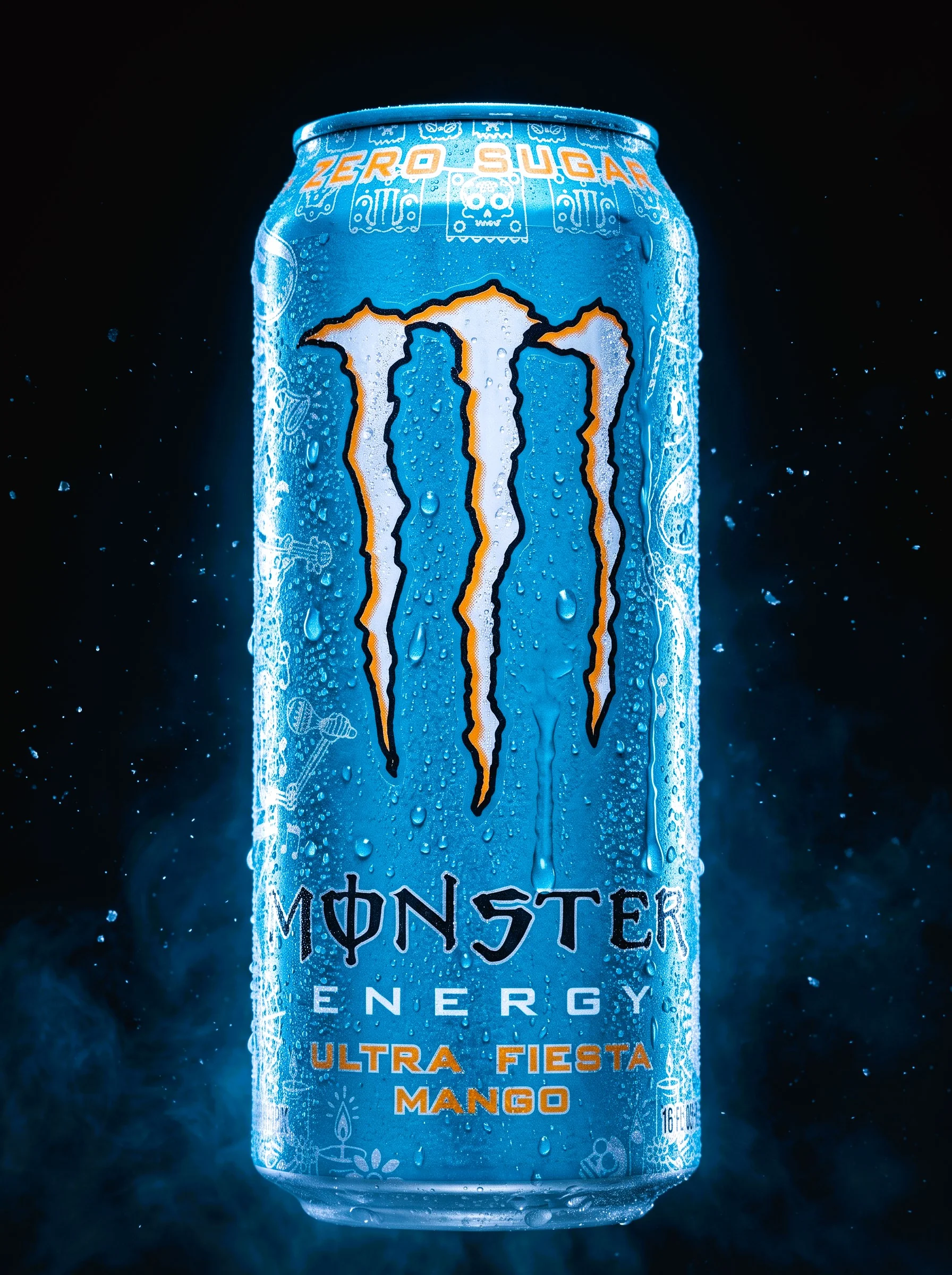 Anuncio de Monster Energy - diseño publicitario